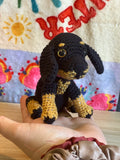 Rottweiler Pup Figurine