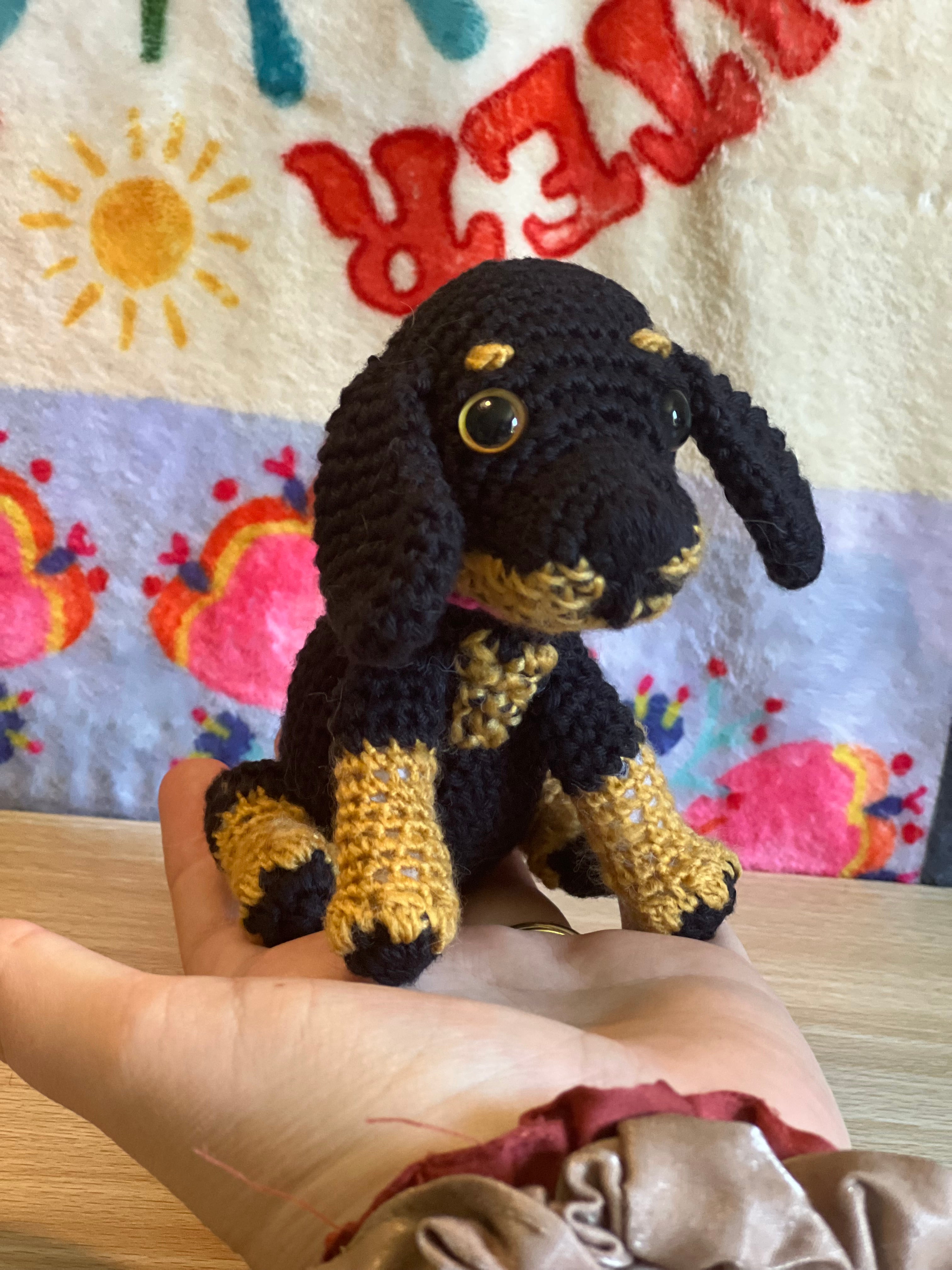 Rottweiler Pup Figurine
